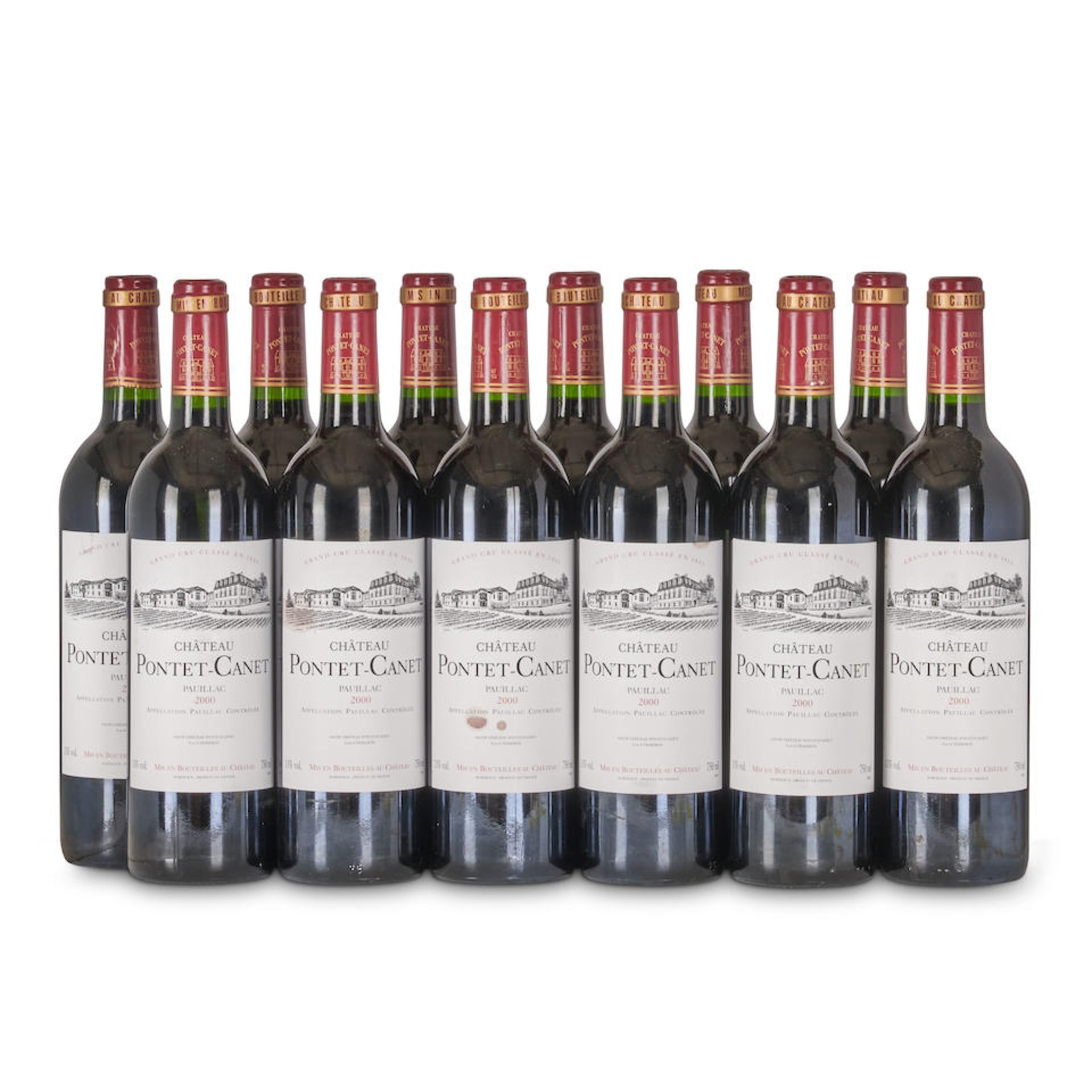 Chateau Pontet Canet 2000 (12 bottles)