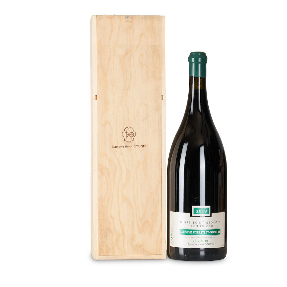 H. Gouges Nuits St. Georges Clos des Porets St. Georges 2018 (1 3L bottle)