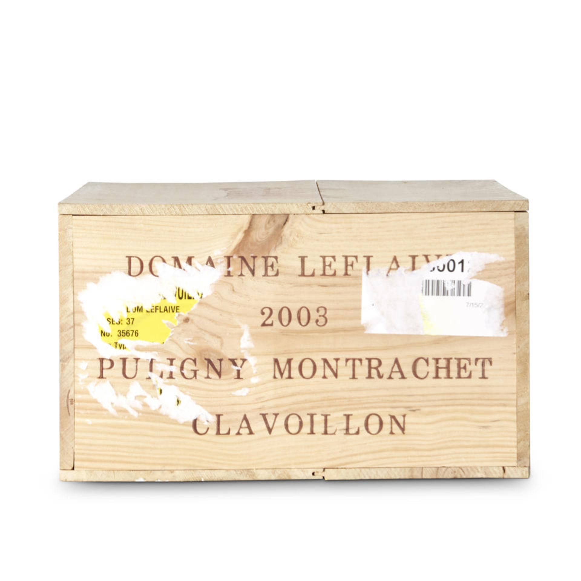 Leflaive Puligny Montrachet Clavoillon 2003 (12 bottles)