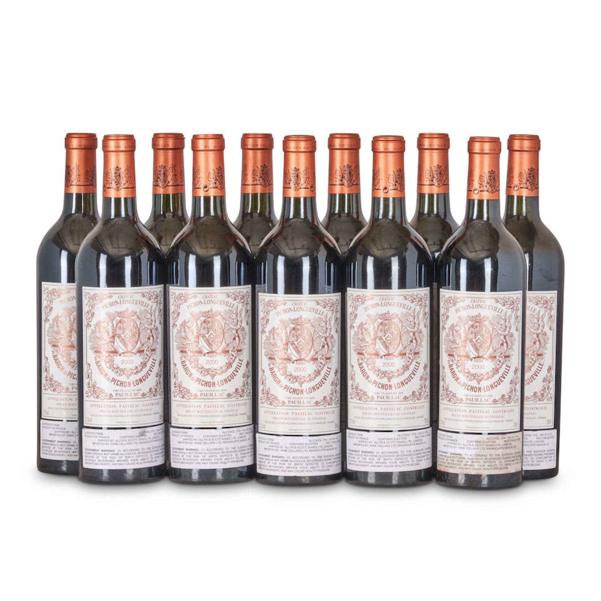 Chateau Pichon Baron 2000 (12 bottles)