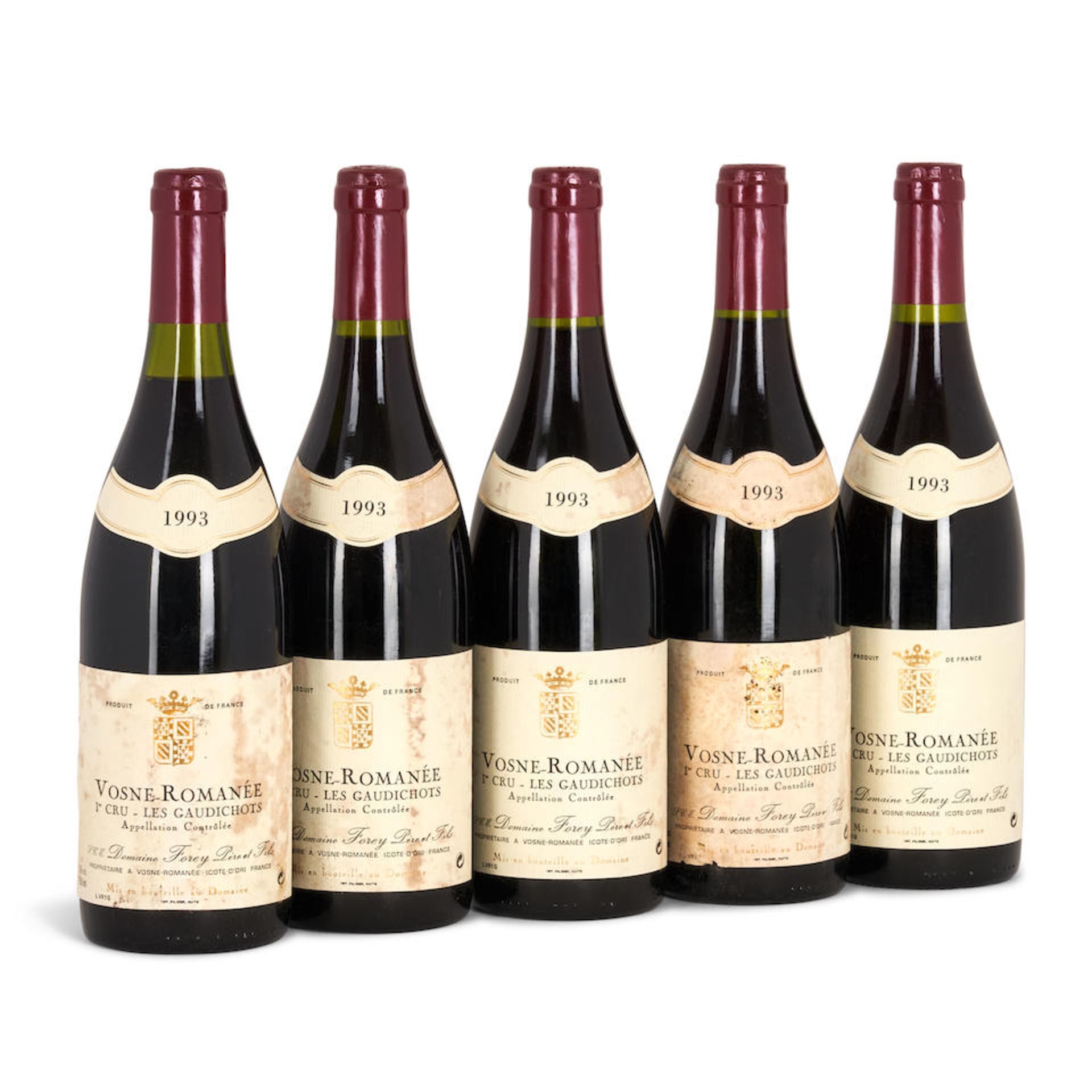 Forey Vosne Romanee Les Gaudichots 1993 (5 bottles)