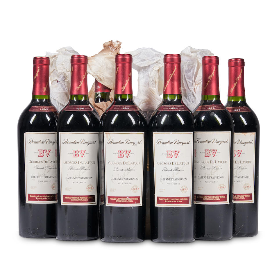 Mixed Vintage BV Cabernet Sauvignon Georges de Latour (9 bottles)