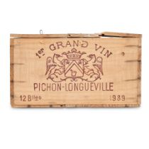 Chateau Pichon Lalande 1989 (12 bottles)