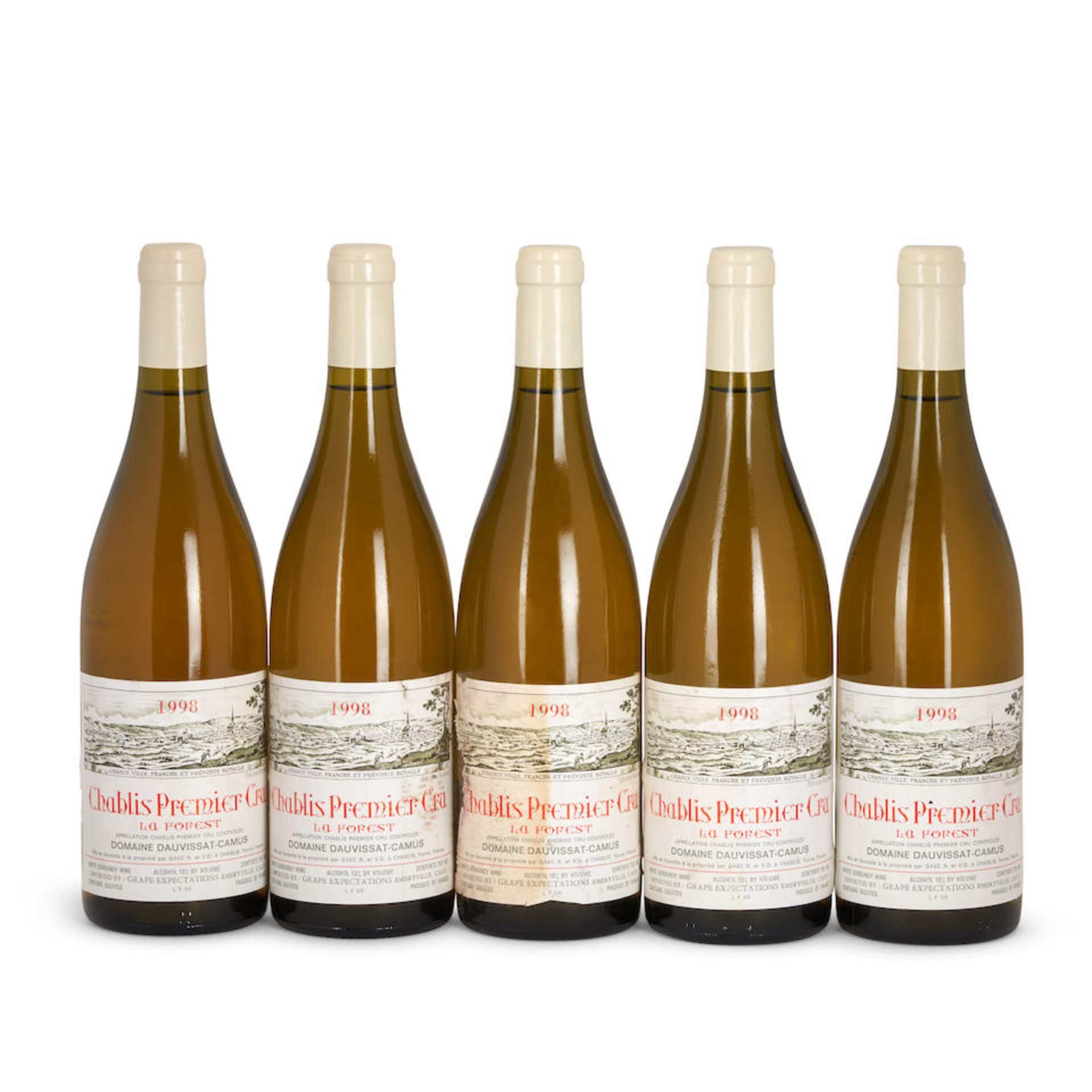 Dauvissat-Camus Chablis La Forest 1998 (5 bottles)