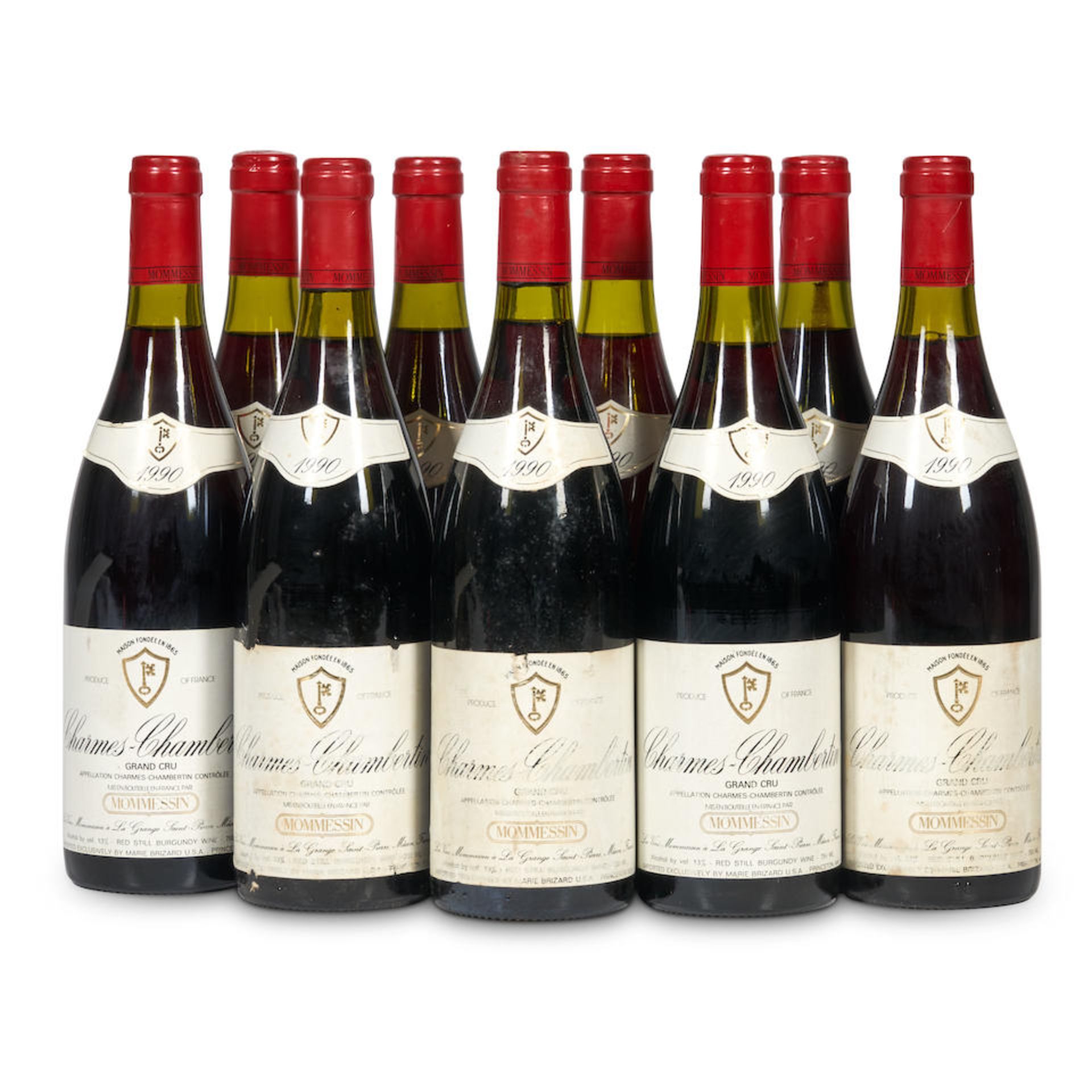 Mommessin Charmes Chambertin 1990 (9 bottles)