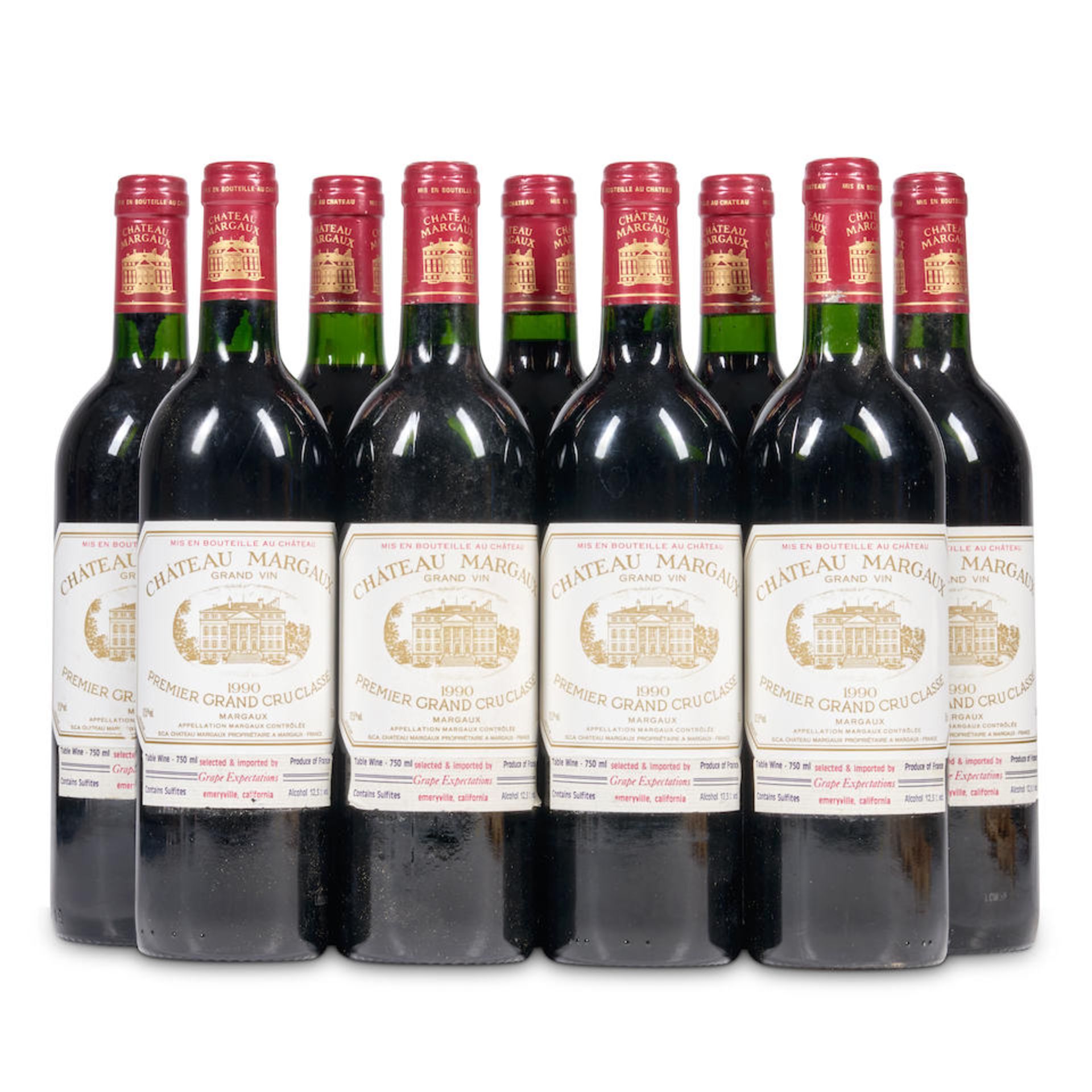 Chateau Margaux 1990 (9 bottles)