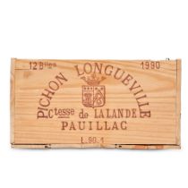 Chateau Pichon Lalande 1990 (12 bottles)