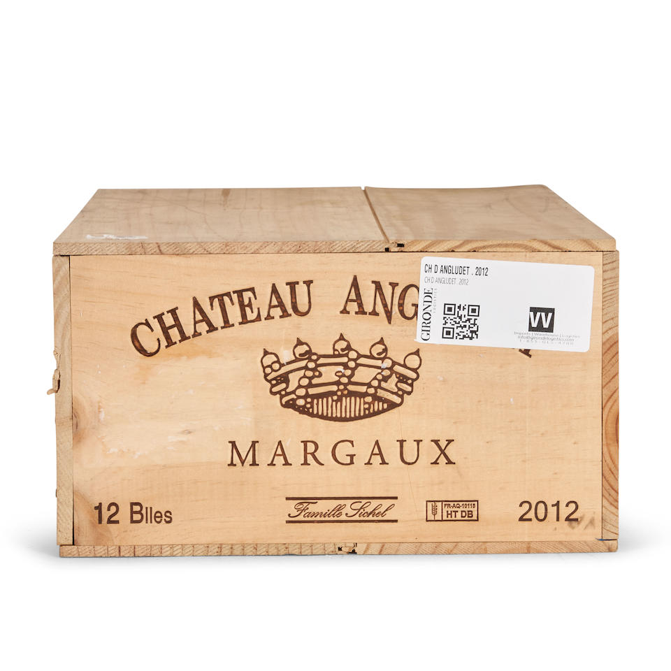 Chateau Angludet 2012 (12 bottles)