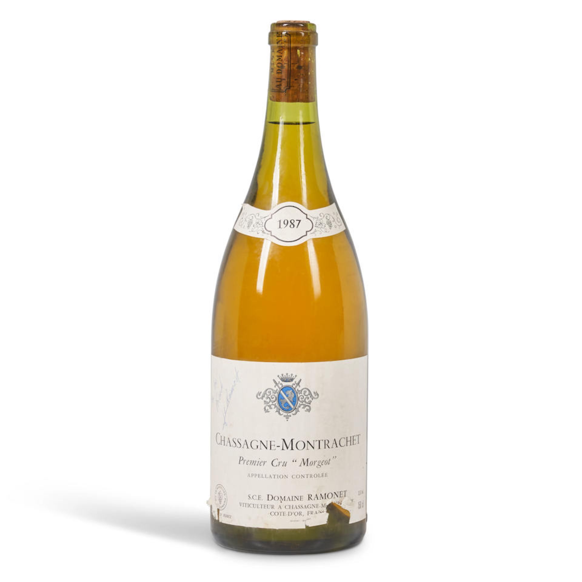 Ramonet Chassagne Montrachet Morgeot 1987 (1 magnum)