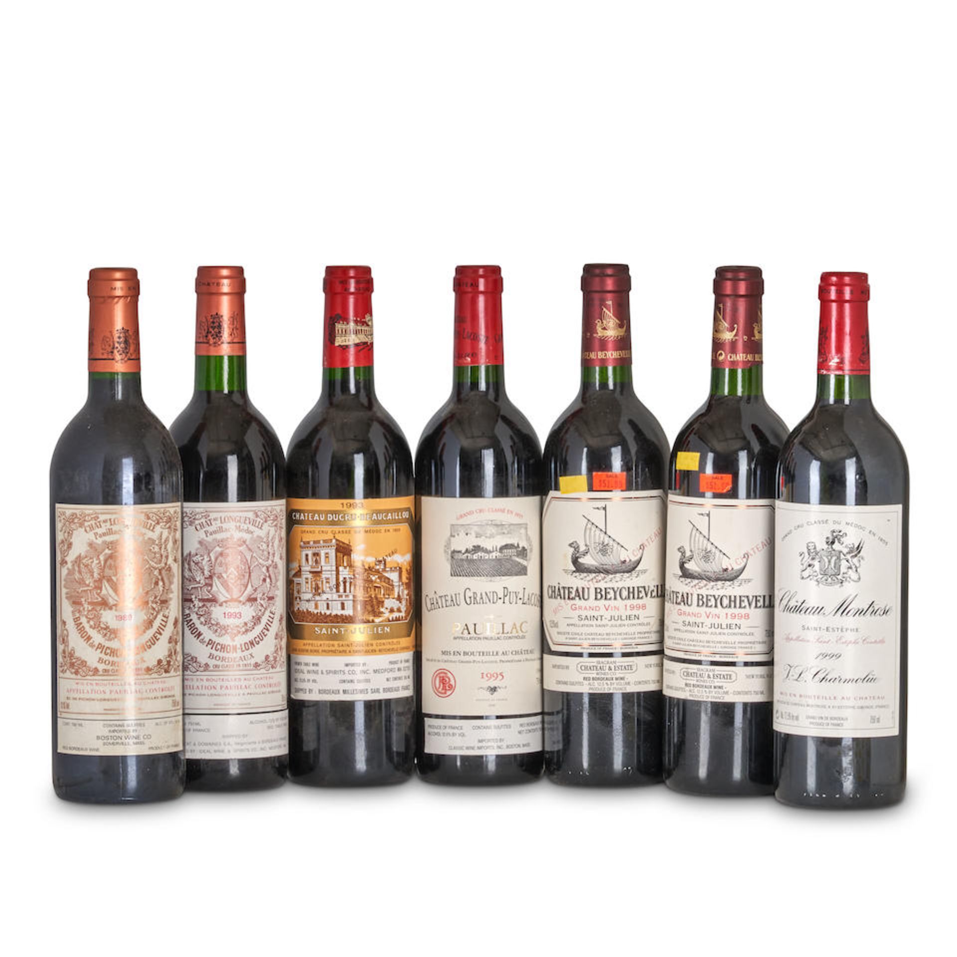 Mixed Bordeaux (7 bottles) - Image 2 of 2