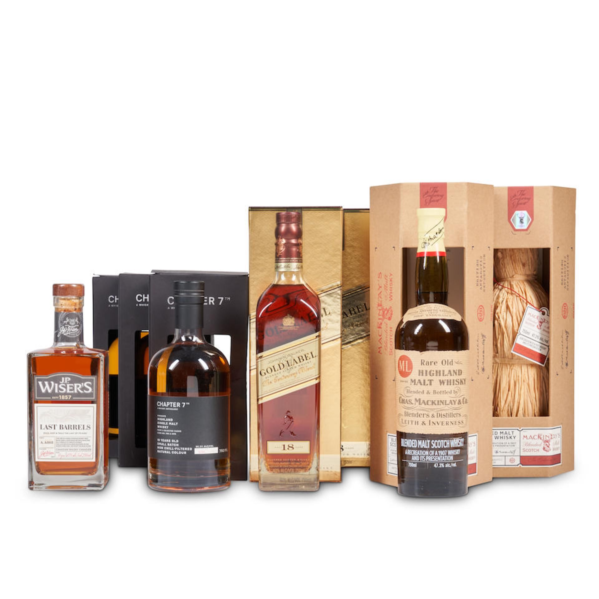 Mixed Whiskey (8 750ml bottles)