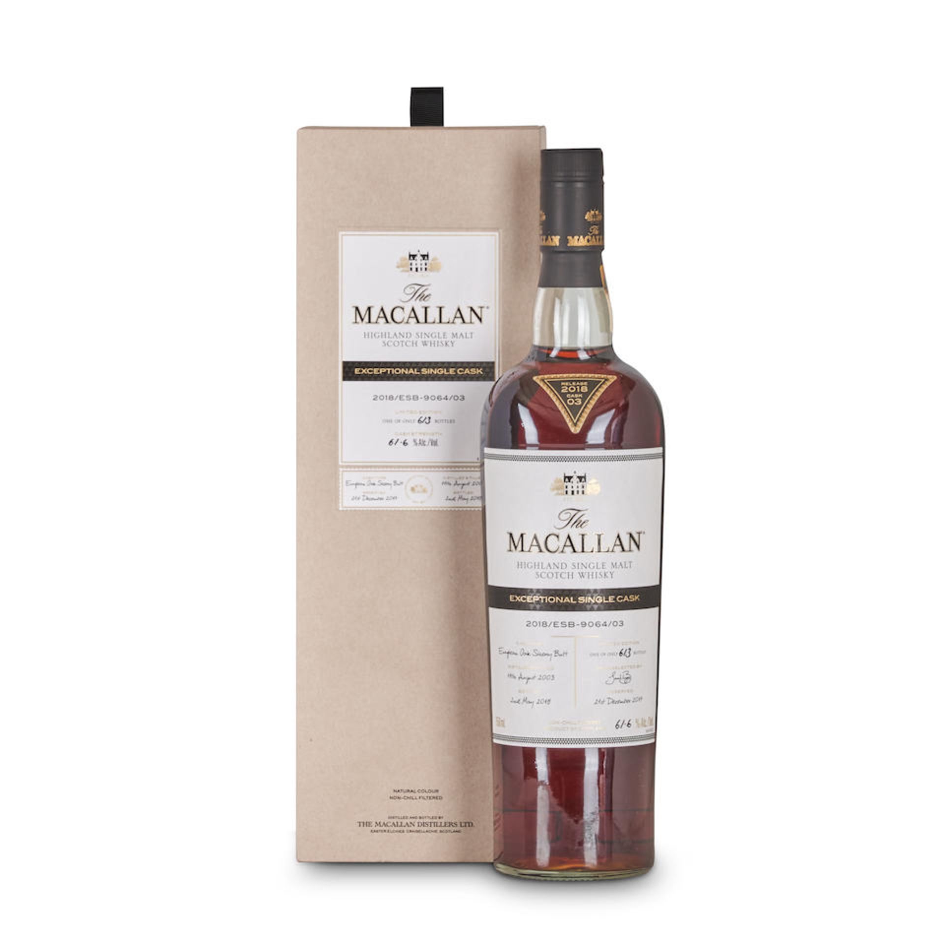Macallan Exceptional Single Cask 9064 (1 750ml bottle)