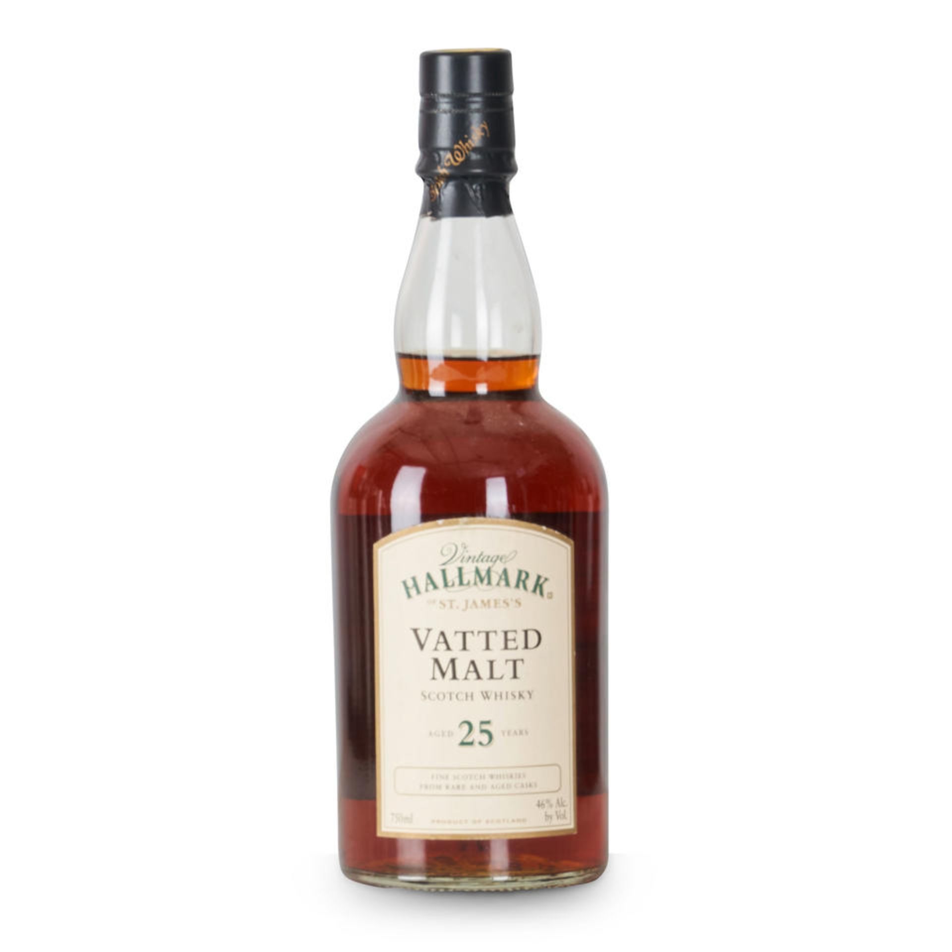 Vintage Hallmark of St. James's Vatted Malt 25 Years Old (1 750ml bottle)