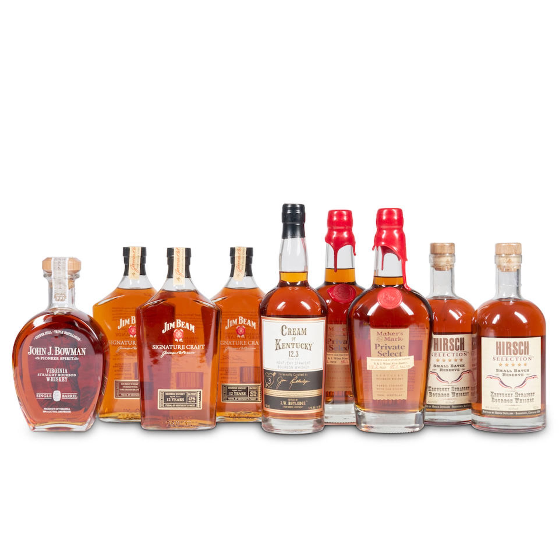 Mixed Bourbon (9 750ml bottles)