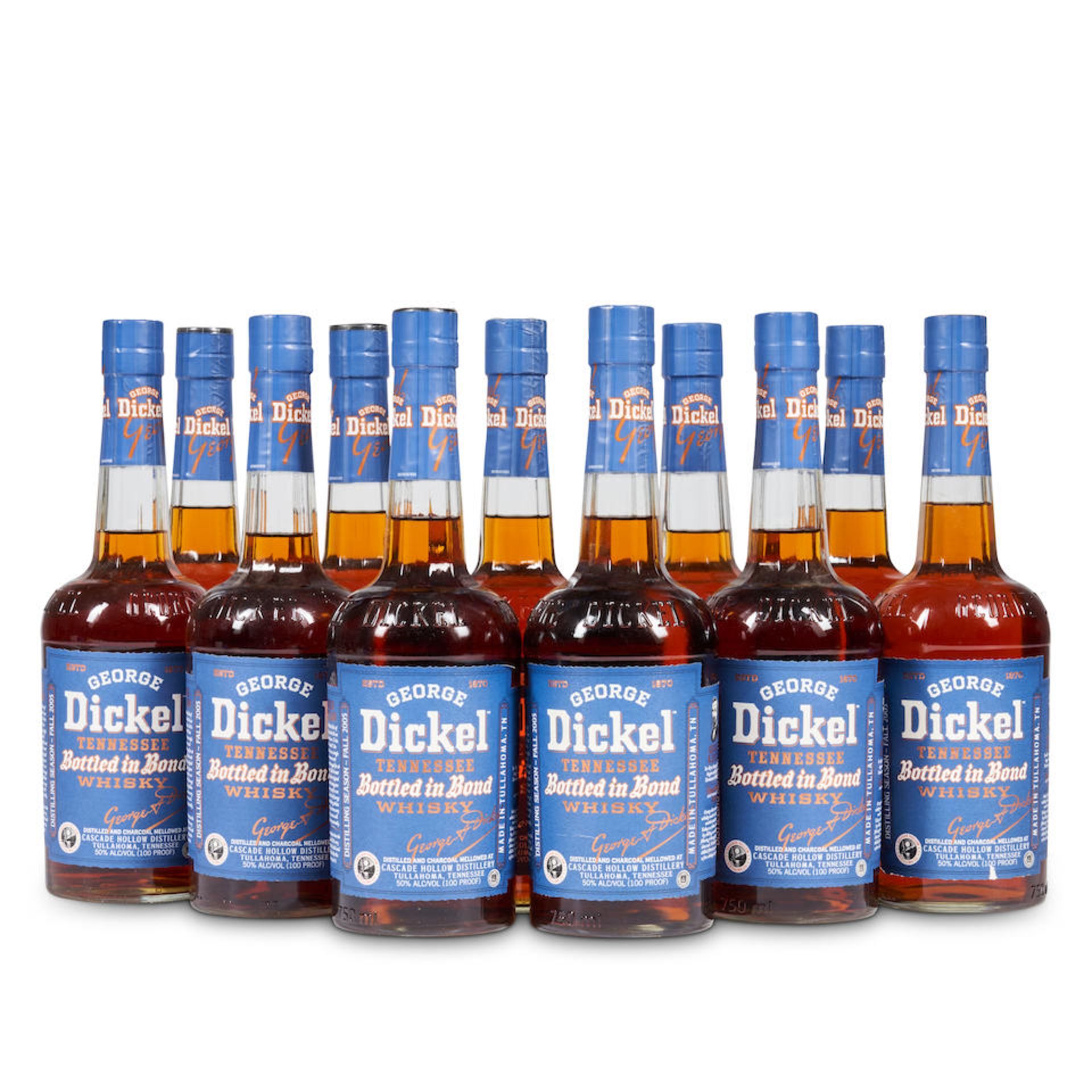 George Dickel Bottled in Bond (11 750ml bottles)