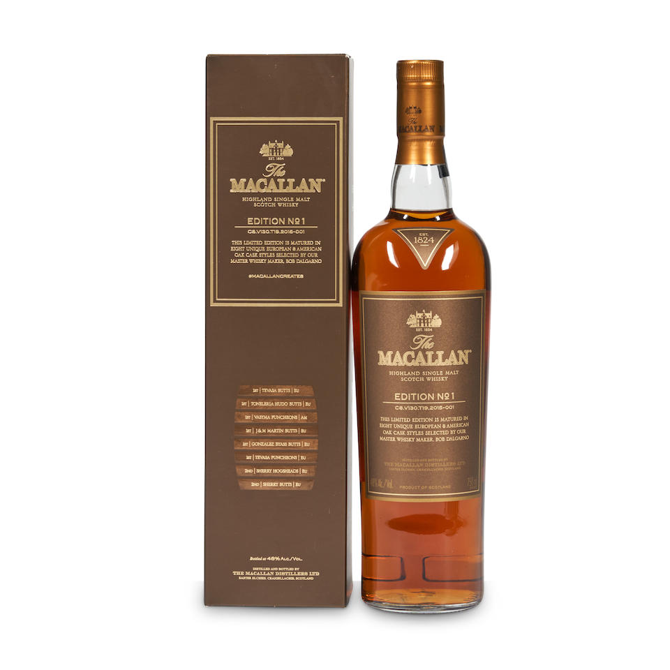 Macallan Edition 1 (1 750ml bottle)