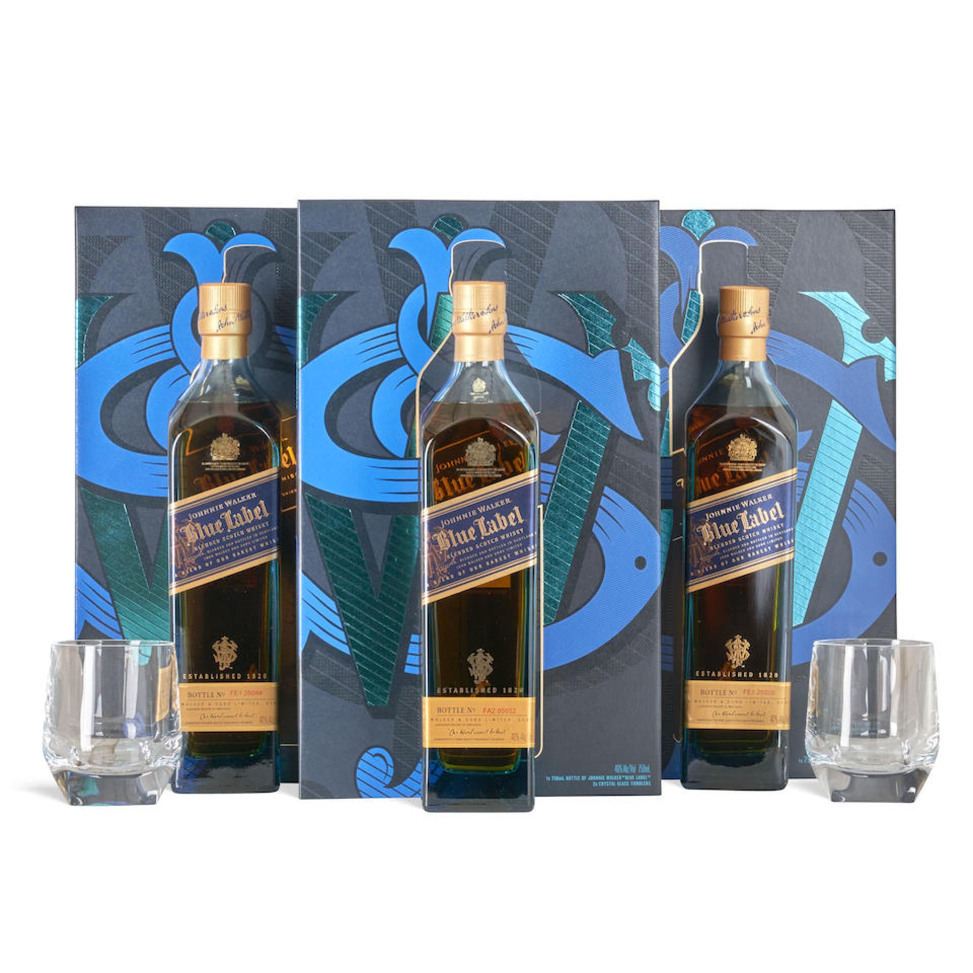 Johnnie Walker Blue (3 750ml bottles)