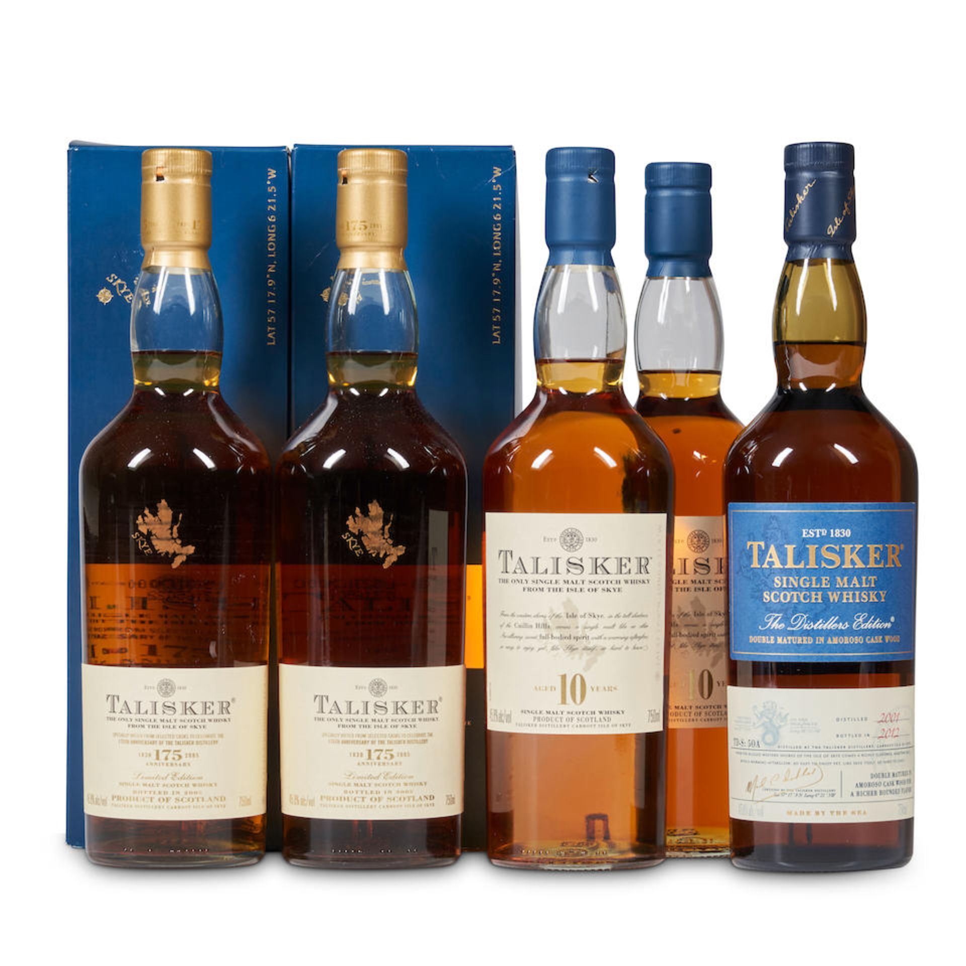 Mixed Talisker (5 750ml bottles)