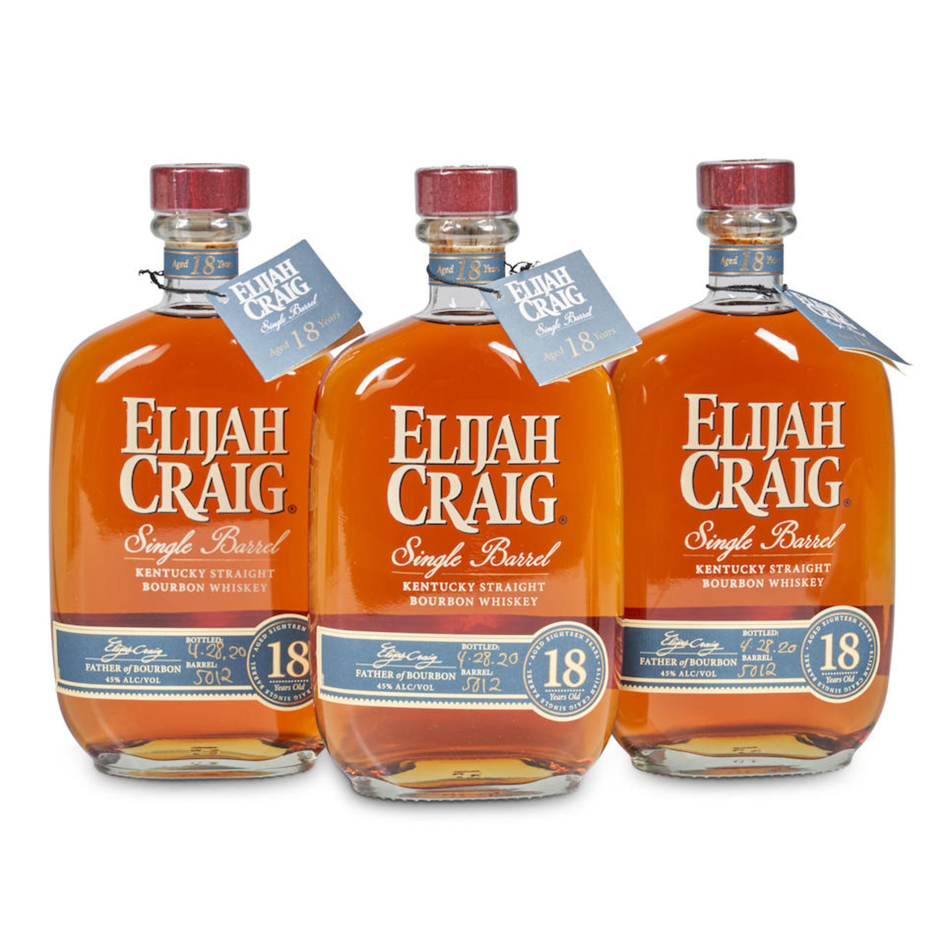 Elijah Craig 18 Years Old (3 750ml bottles)