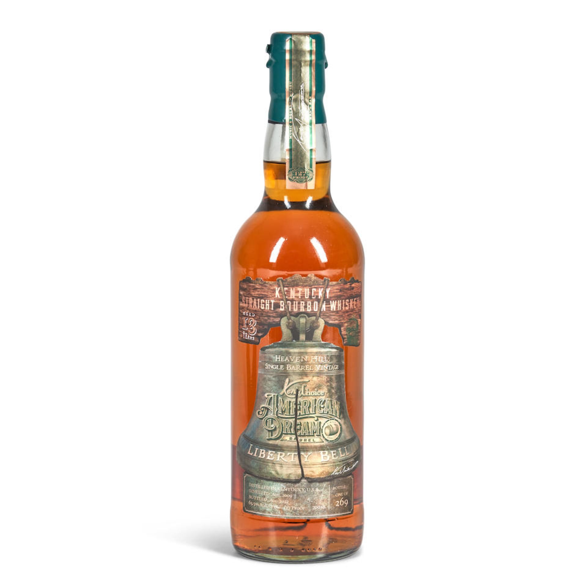 Ken's Choice 13 Years Old Bourbon 'Liberty Bell' (Heaven Hill, 1 750ml bottle)