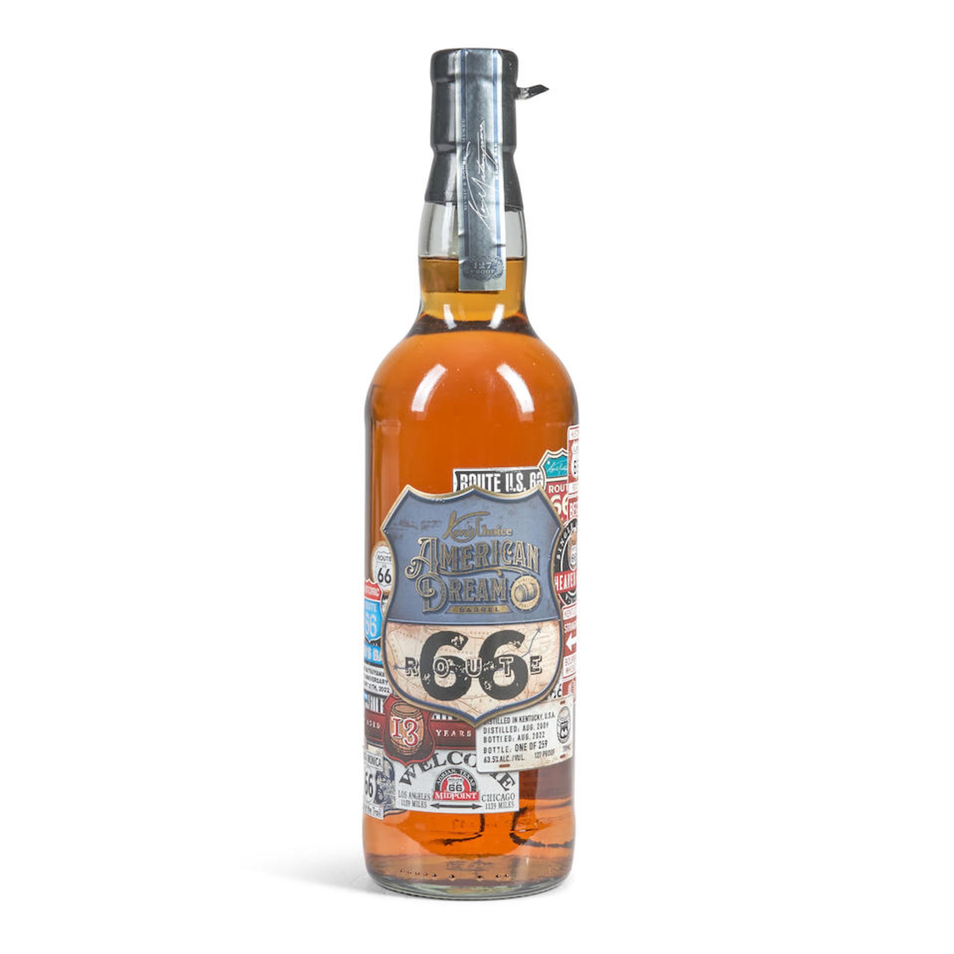 Ken's Choice 13 Years Old Bourbon 'Route 66' (Heaven Hill, 1 750ml bottle)