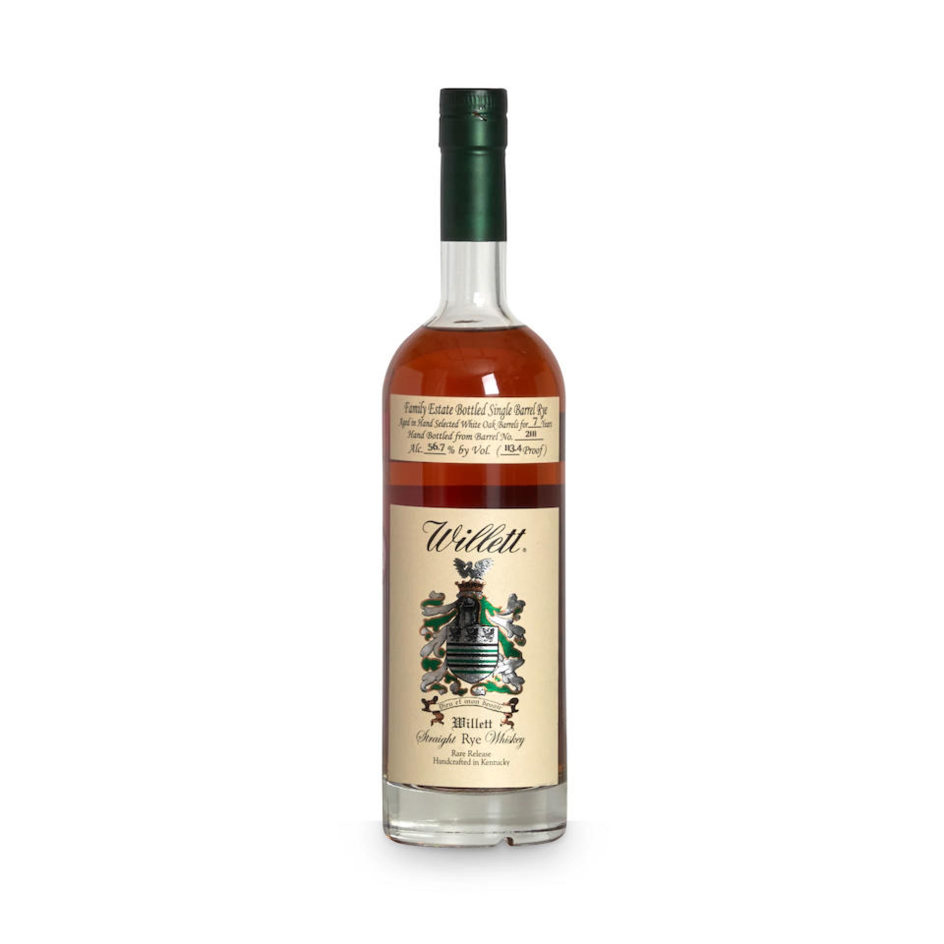 Willett Rye 7 Years Old (1 750ml bottle)