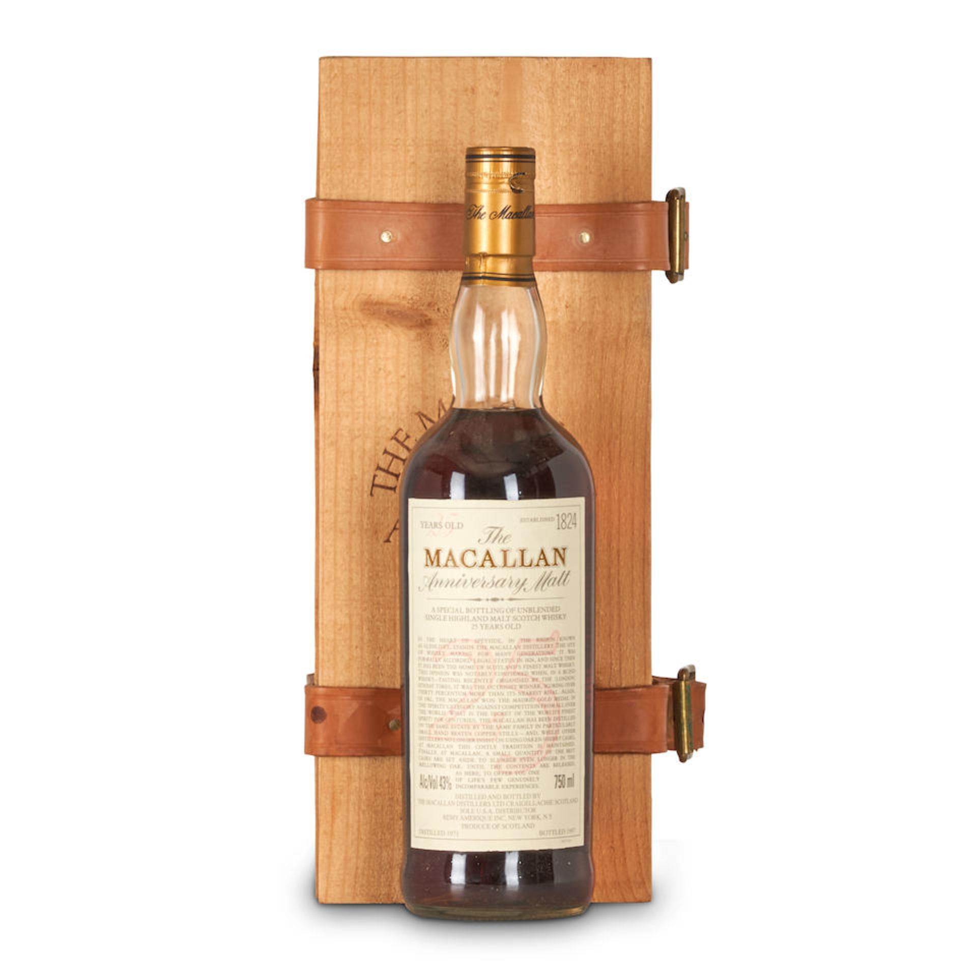 Macallan Anniversary Malt 25 Years Old 1971 (1 750ml bottle)