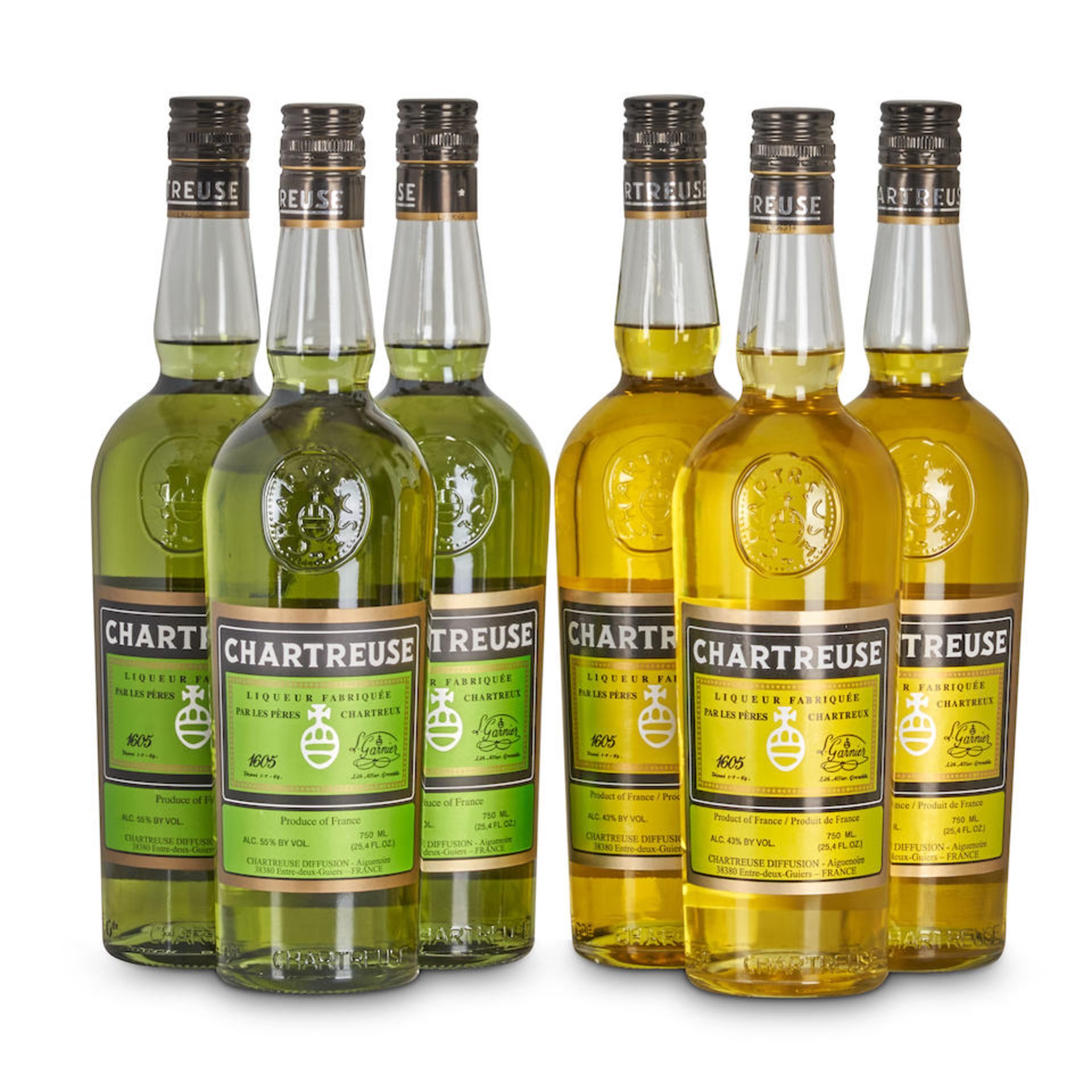 Mixed Chartreuse (6 750ml bottles)