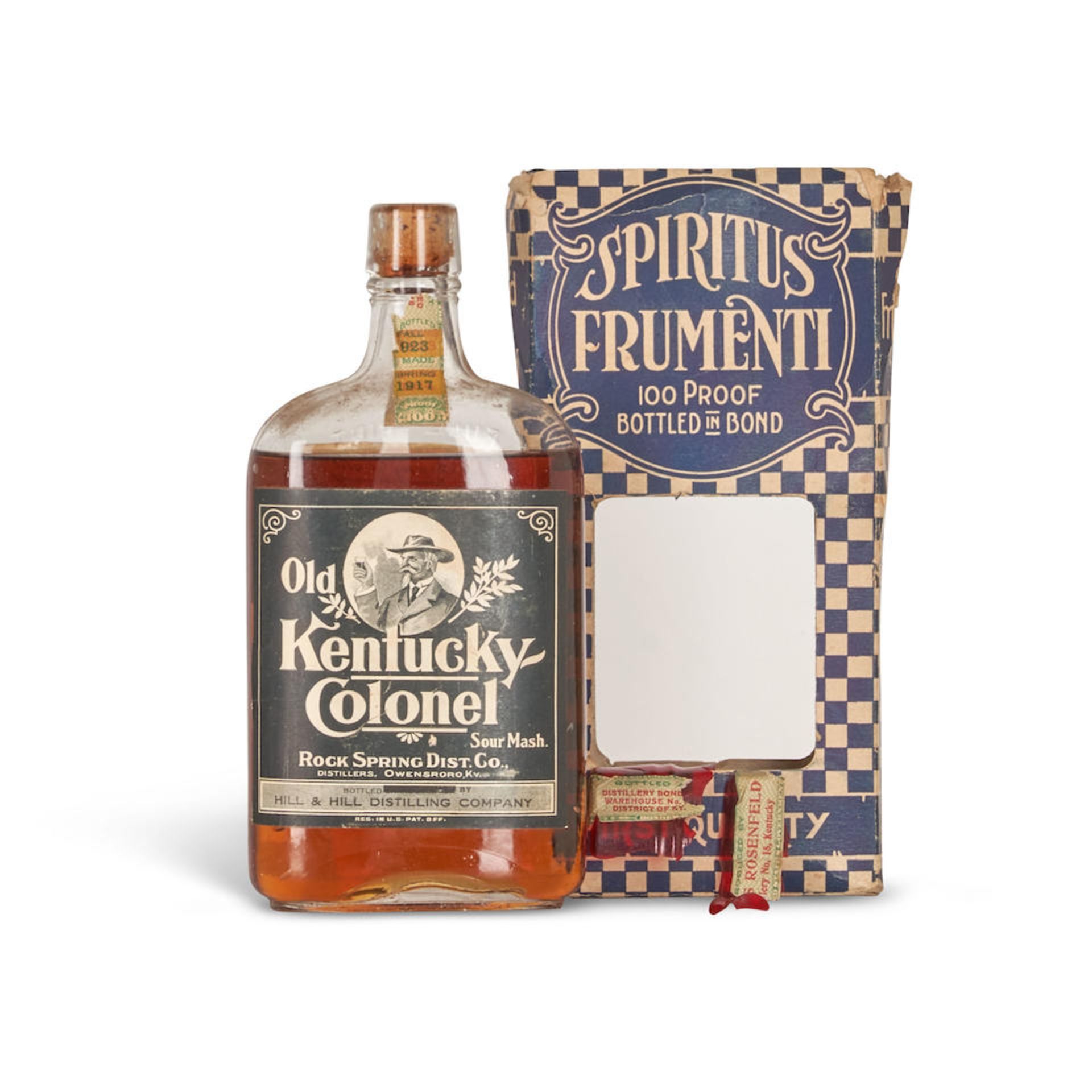 Old Kentucky Colonel 6 Years Old 1917 (1 pint bottle)