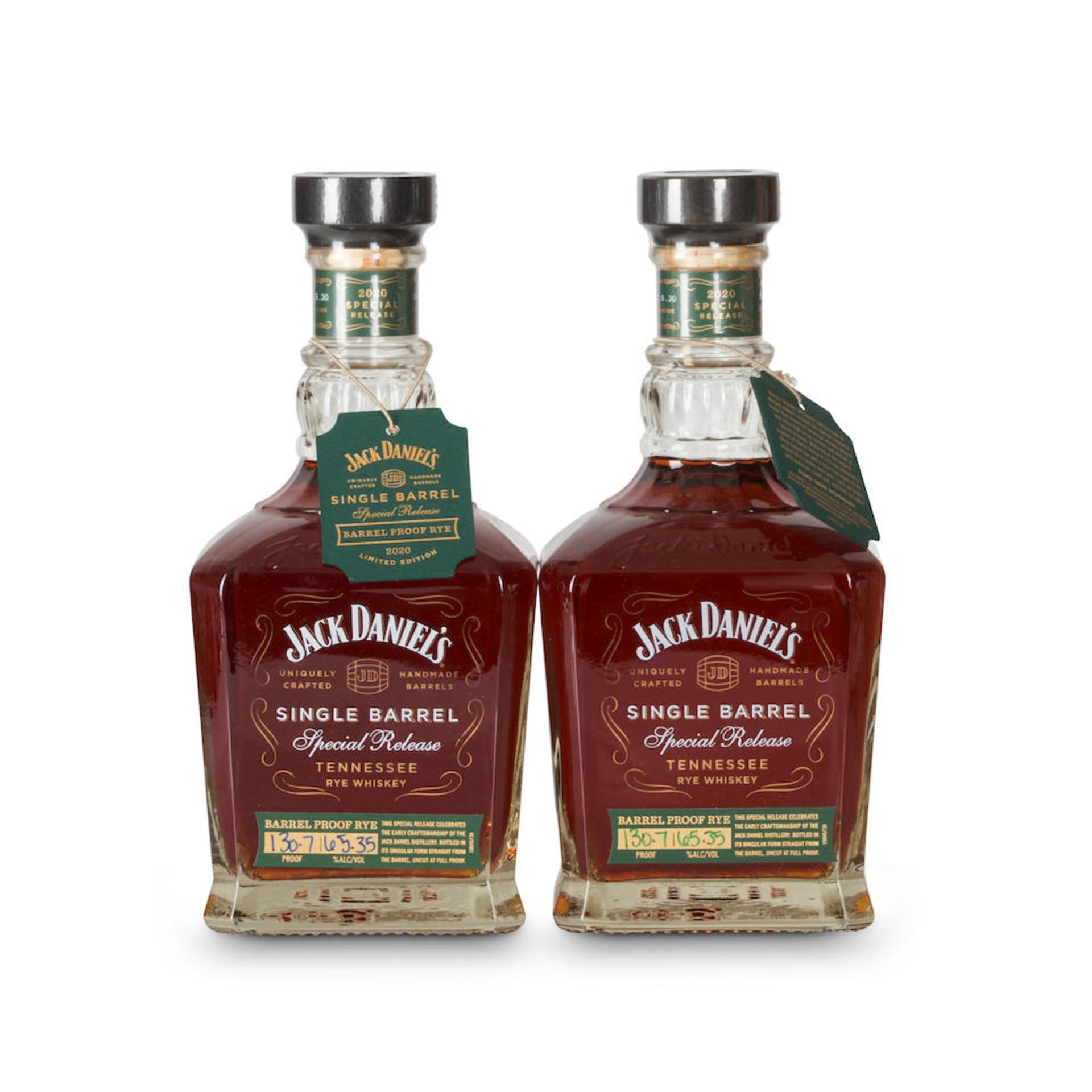 Jack Daniel's Single Barrel Barrel Proof Rye (2 750ml bottles)