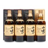 Yamazaki 12 Years Old (4 750ml bottles)