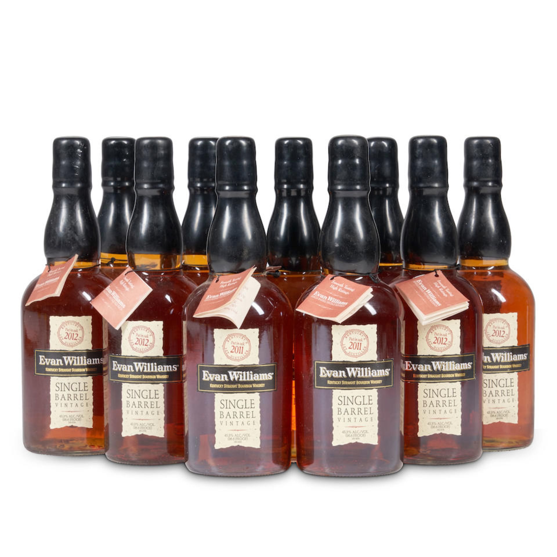 Mixed Evan Williams Single Barrel Vintage (10 750ml bottles)