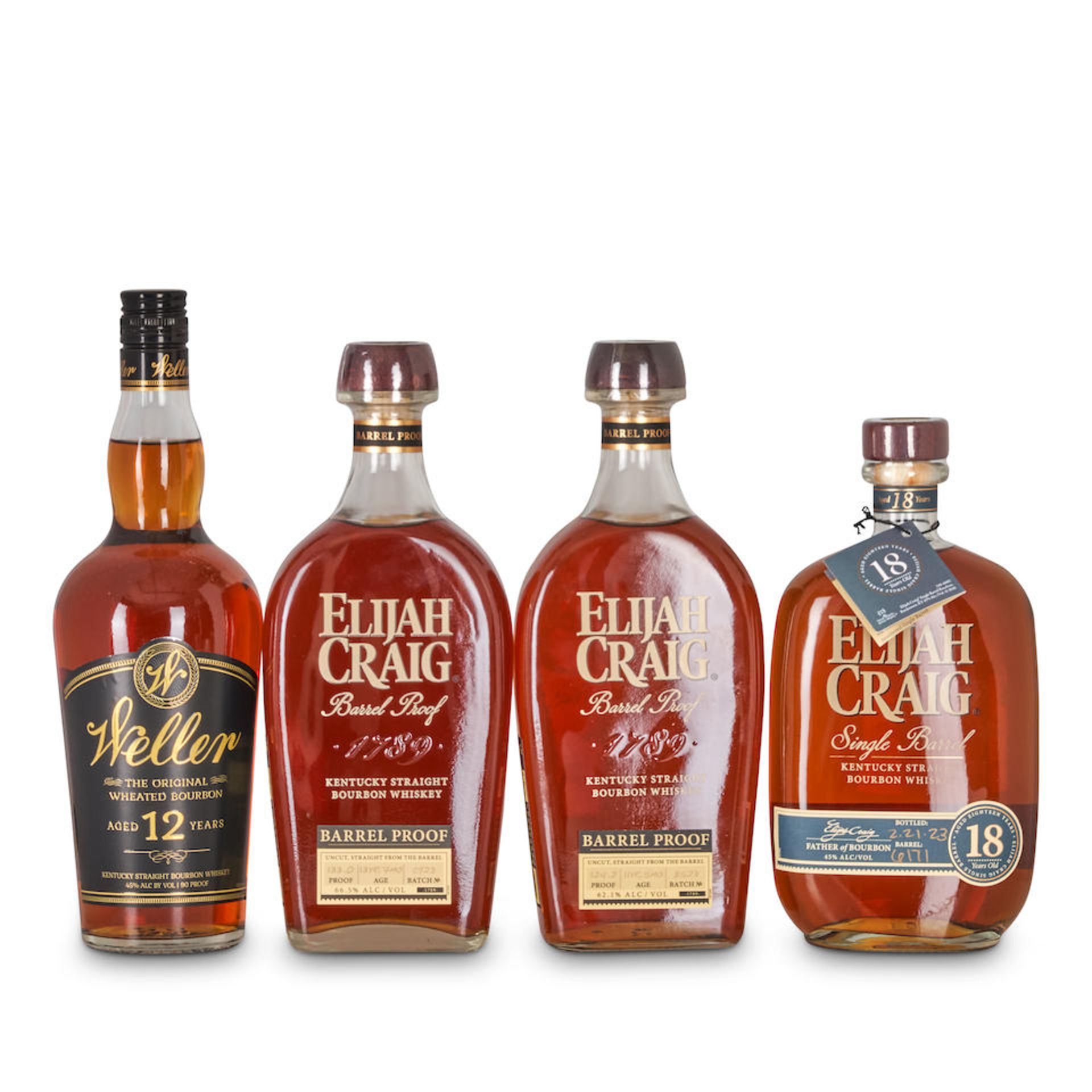 Mixed Kentucky Bourbon (4 750ml bottles)