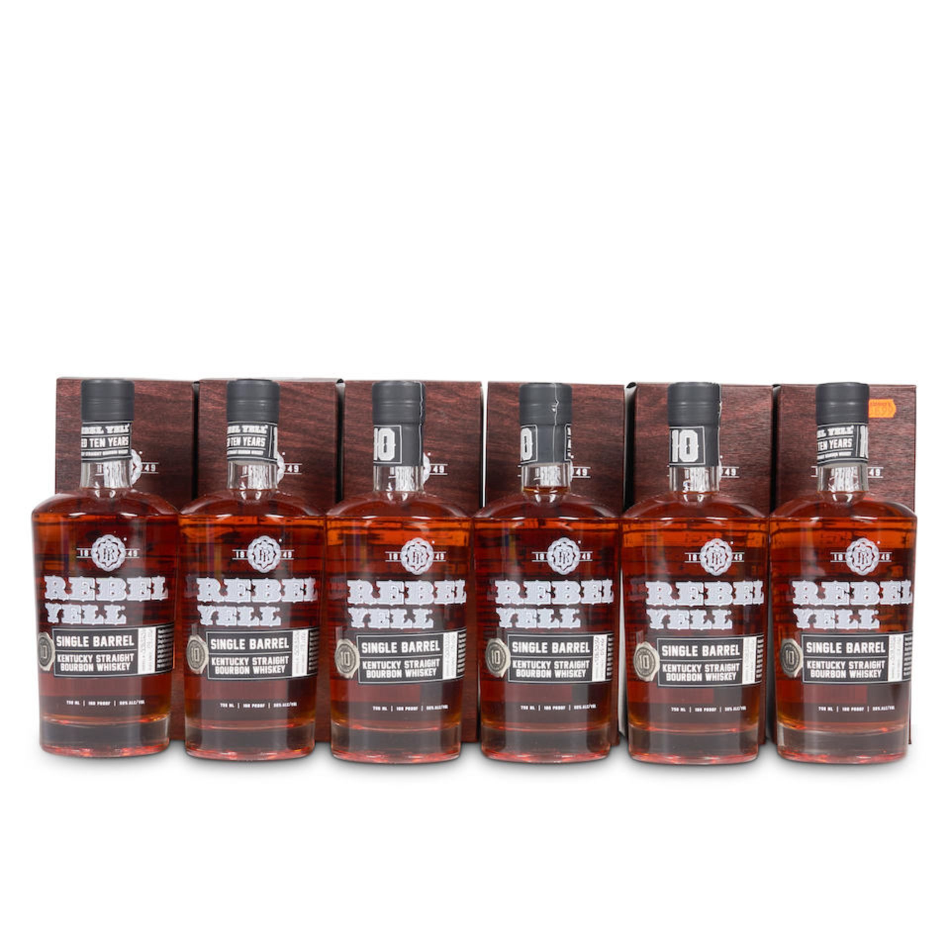 Rebel Yell 10 Years Old Single Barrel (6 750ml bottles)