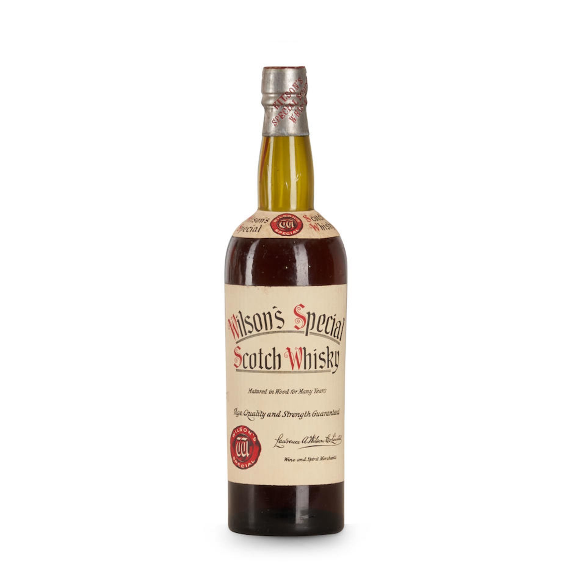 Wilson's Special Scotch Whisky (1 bottle)