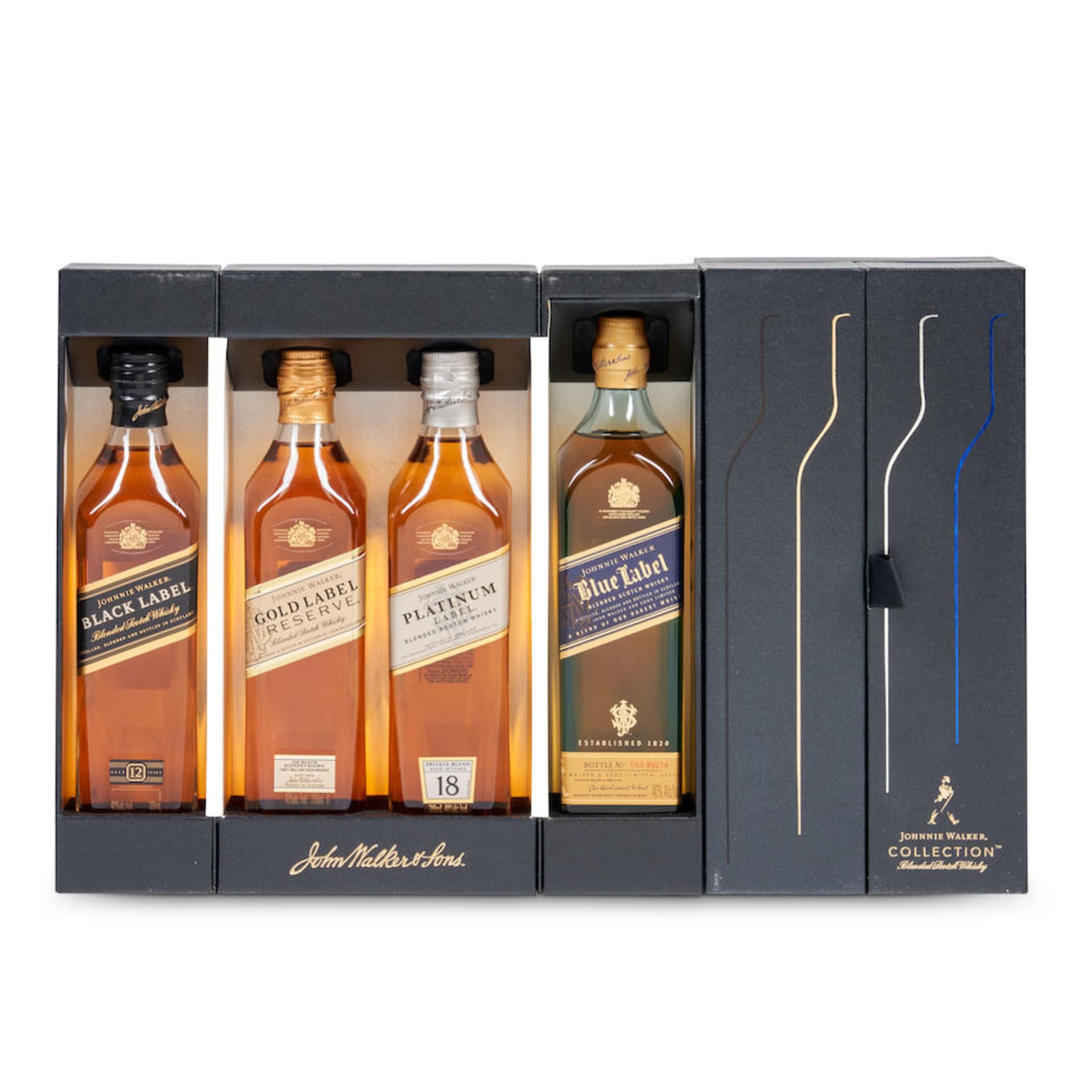 Johnnie Walker Collection (4 200ml bottles)