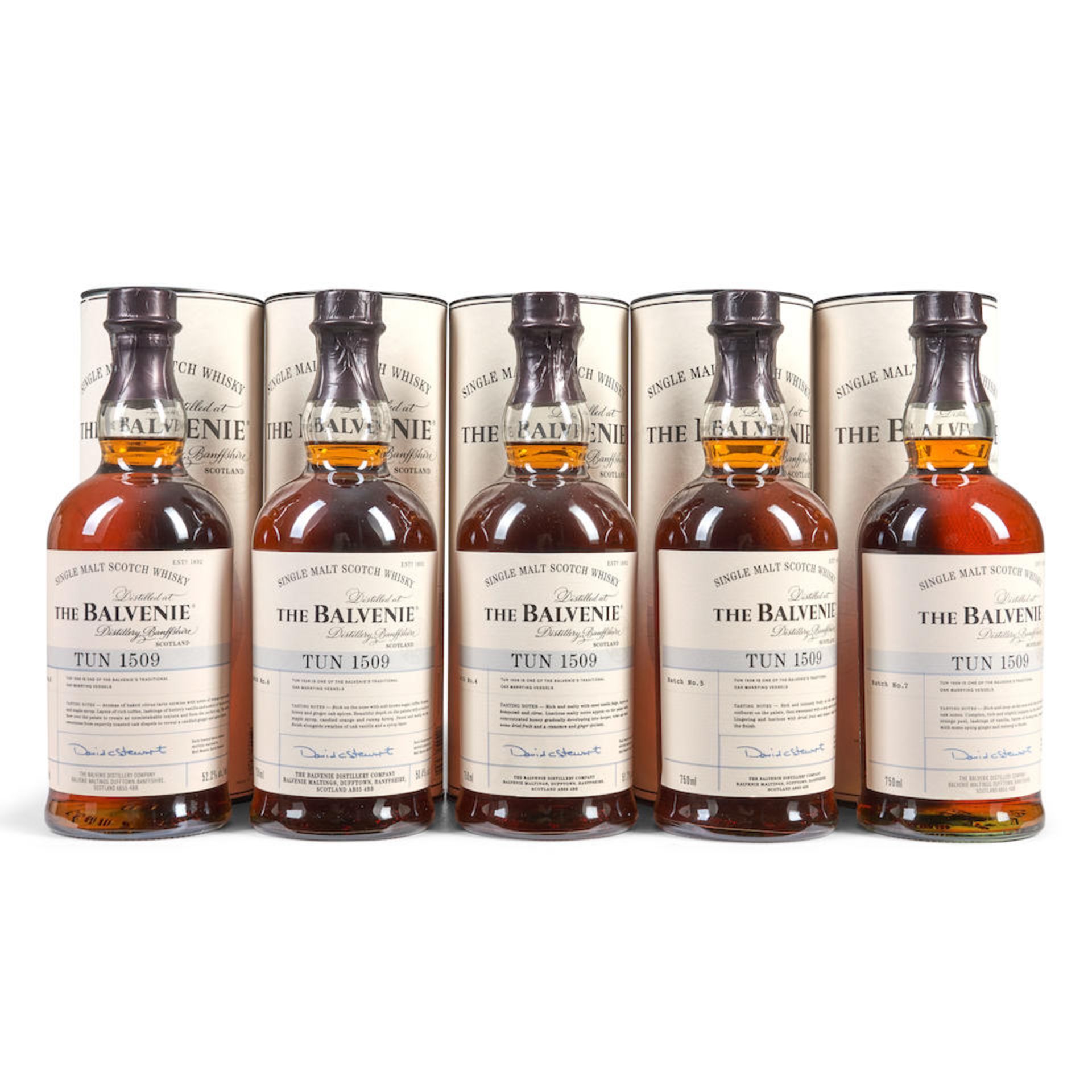 Mixed Batch Balvenie Tun 1509 (5 750ml bottles)