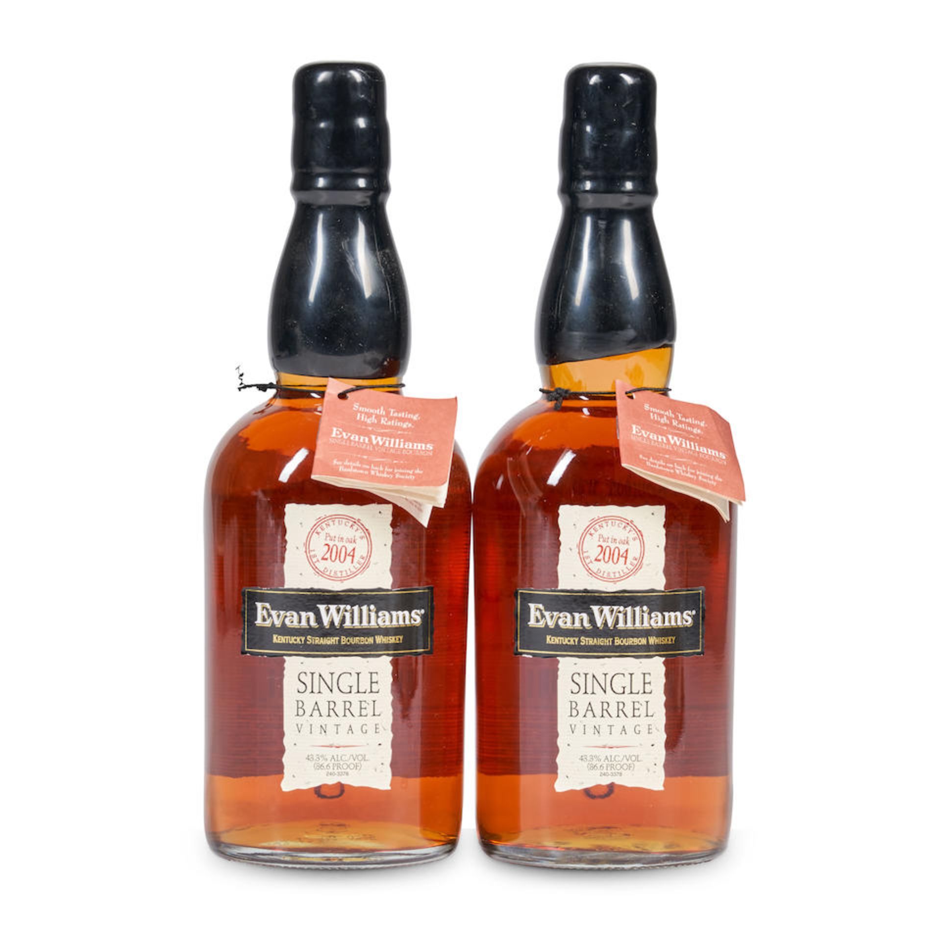 Evan Williams Single Barrel 2004 (2 750ml bottles)