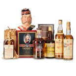 Mixed Scotch (1 4/5qt bottle, 4 750ml bottles, 3 liter bottles)