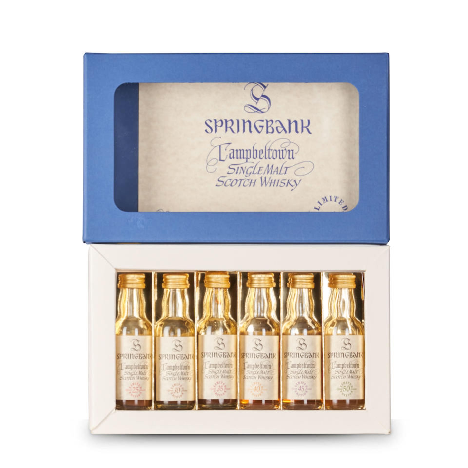 Springbank Millenium Collection Minis (6 50ml bottles)