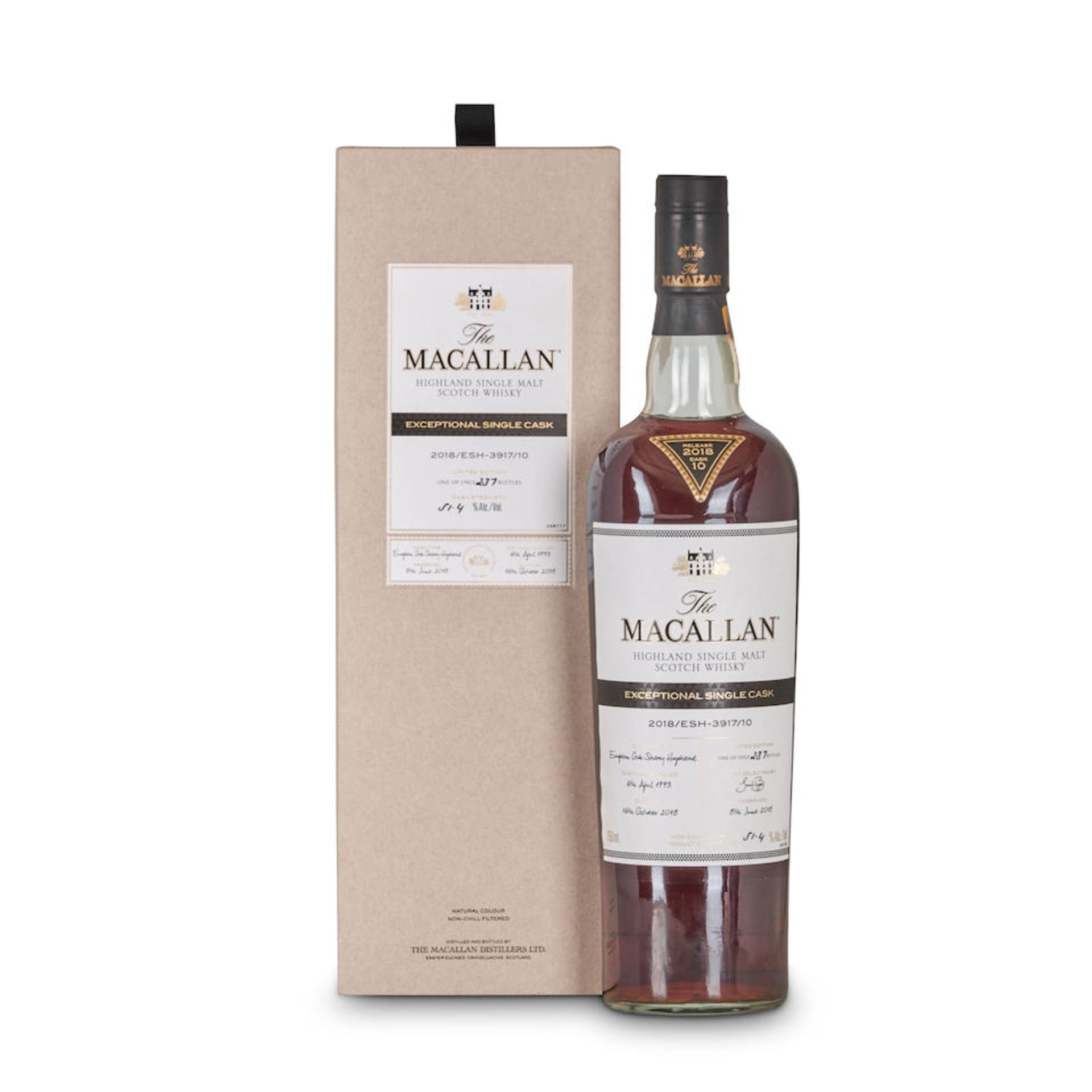 Macallan Exceptional Single Cask 3917 (1 750ml bottle)