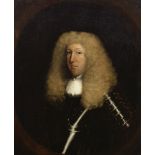 Attributed to Edmund Ashfield (Little Missenden active 1640-1679 Tickenham) Portrait of a gentle...