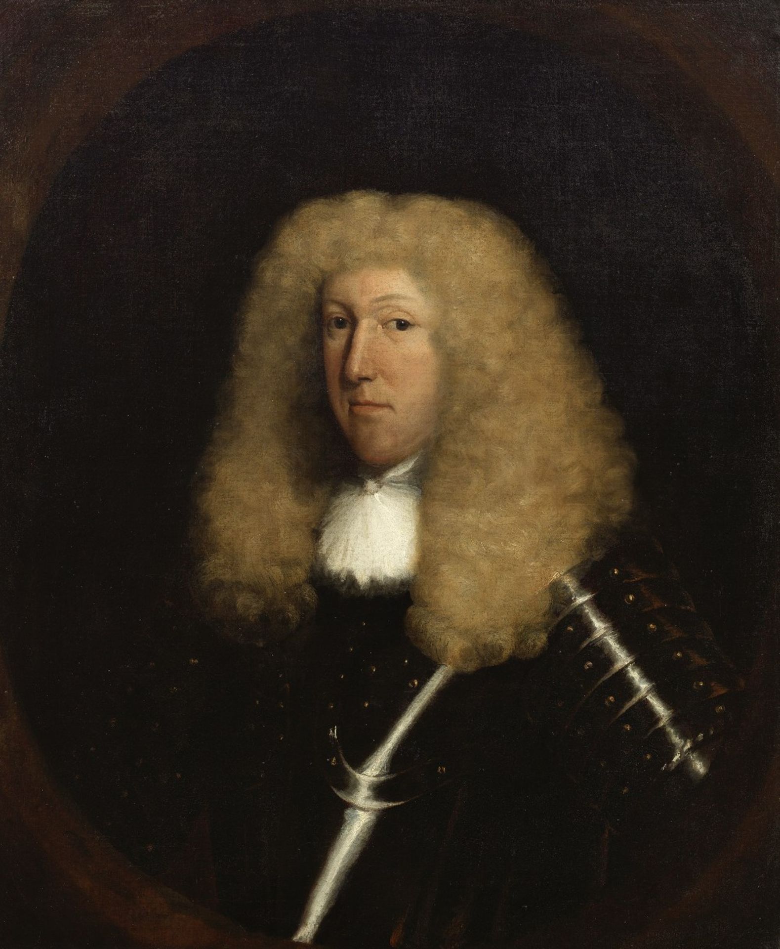 Attributed to Edmund Ashfield (Little Missenden active 1640-1679 Tickenham) Portrait of a gentle...