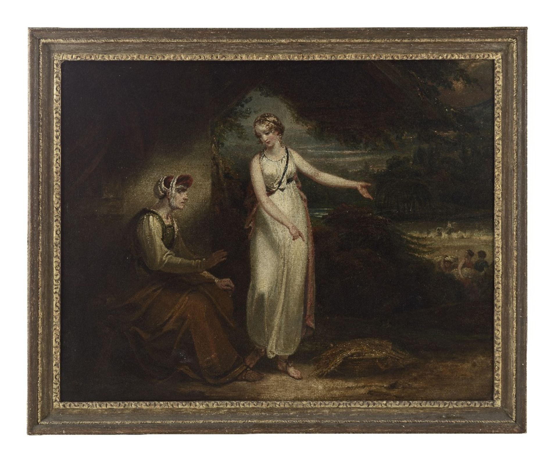 Henry Singleton (London 1766-1839) Vertumnus and Pomona