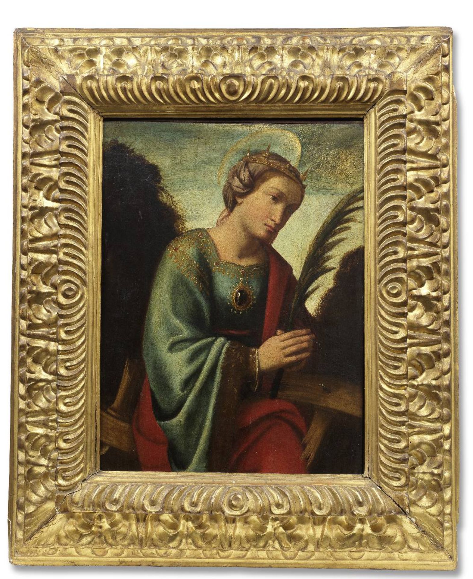 Follower of Bernadino Zenale (Treviglio circa 1436-1526) Saint Catherine of Alexandria