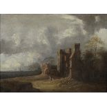 Jacob van der Croos (The Hague 1632-circa 1690 Middelburg or Amsterdam) A landscape with ruins a...