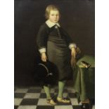 Attributed to Hendrick Berckman (Klundert 1629-1679 Middleberg) Portrait of a boy, full-length, ...