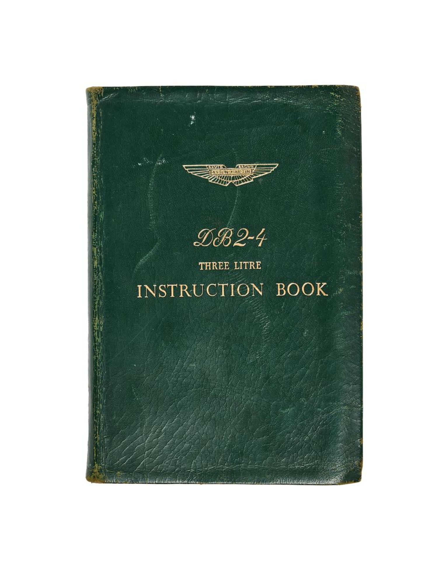 ASTON MARTIN DB2-4 Three Litre - Instruction book