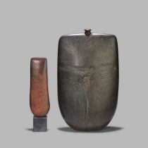 Peter Hayes Flattened bottle form, 1990