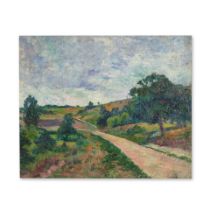 MAXIMILIEN LUCE (1858-1941) Le chemin dans la campagne